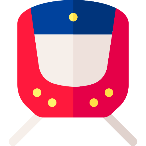 기차 Basic Rounded Flat icon
