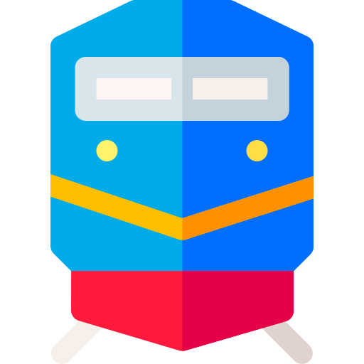 기차 Basic Rounded Flat icon