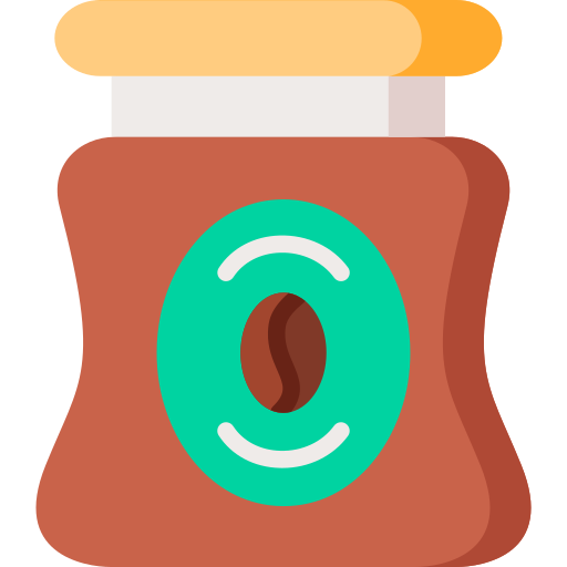 Instant coffee Special Flat icon