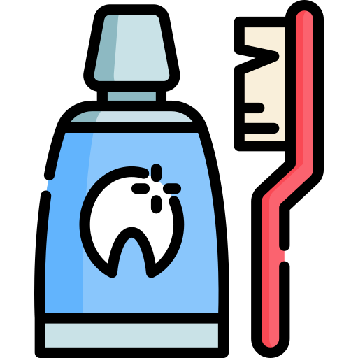 Cepillo de dientes Special Lineal color icono