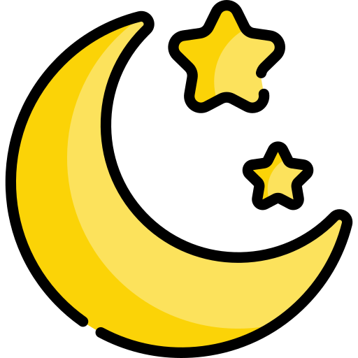 夜 Special Lineal color icon