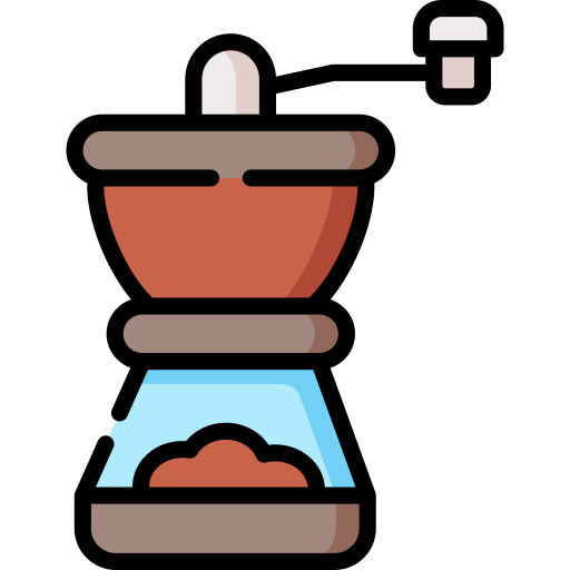 molinillo de cafe Special Lineal color icono