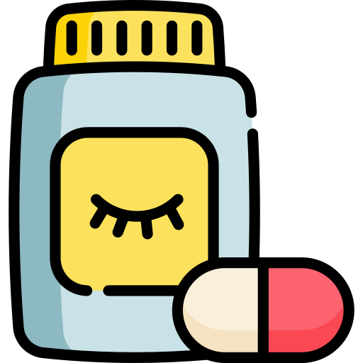 Sleeping pills Special Lineal color icon