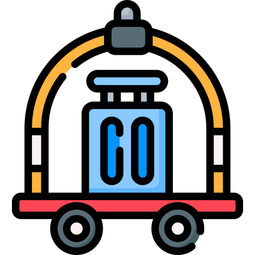 hotelwagen Special Lineal color icon