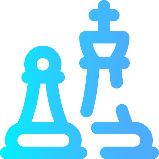 チェス Super Basic Omission Gradient icon