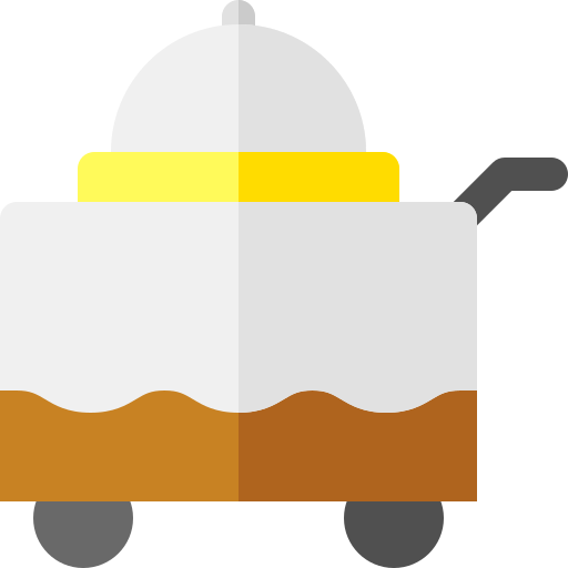ルームサービス Basic Rounded Flat icon