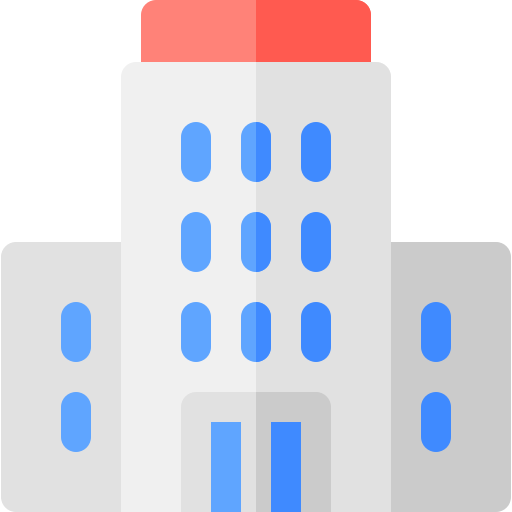 hotel Basic Rounded Flat icon