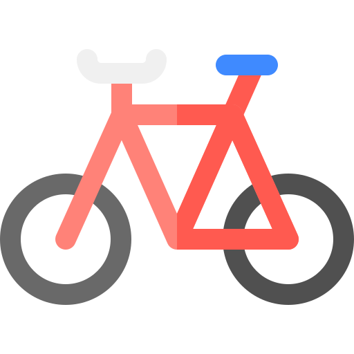 自転車 Basic Rounded Flat icon