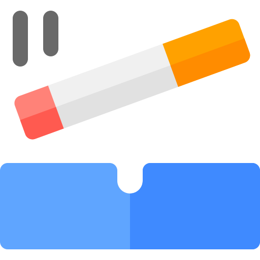 sigaretta Basic Rounded Flat icona