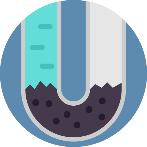 Tubo Detailed Flat Circular Flat icono