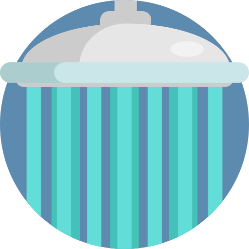 dusche Detailed Flat Circular Flat icon