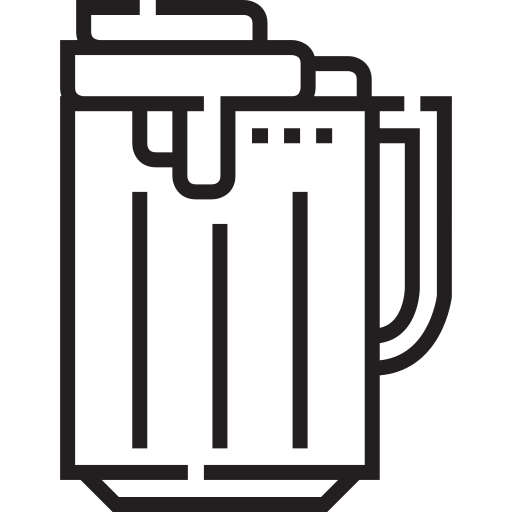 Pinta de cerveza Detailed Straight Lineal icono