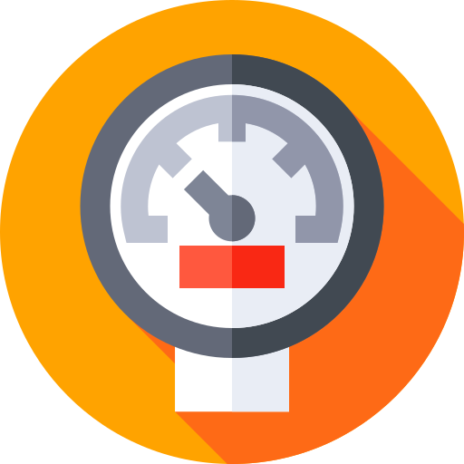 ゲージ Flat Circular Flat icon