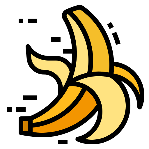 banana PMICON Lineal color icona