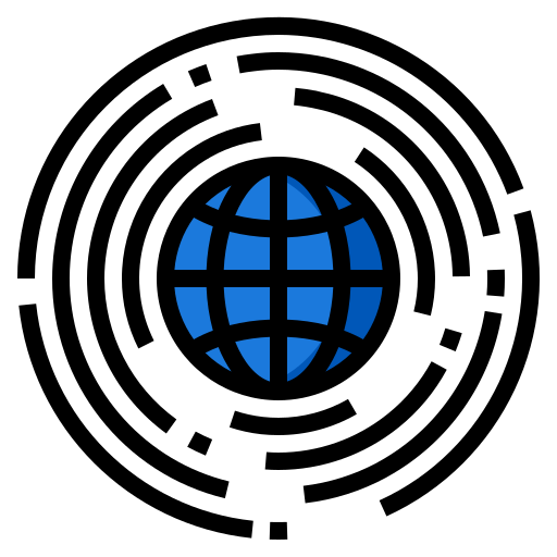 World wide web PMICON Lineal color icon