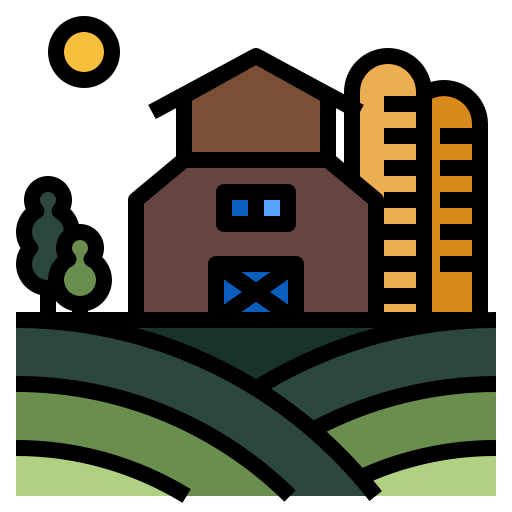 Agricultura PMICON Lineal color icono