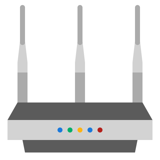 routeur PMICON Flat Icône