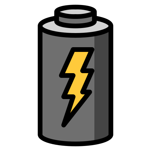 Batería PMICON Lineal color icono