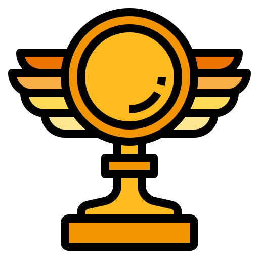 Trophy PMICON Lineal color icon