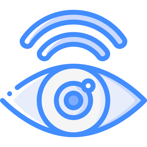 Streaming Basic Miscellany Blue icon