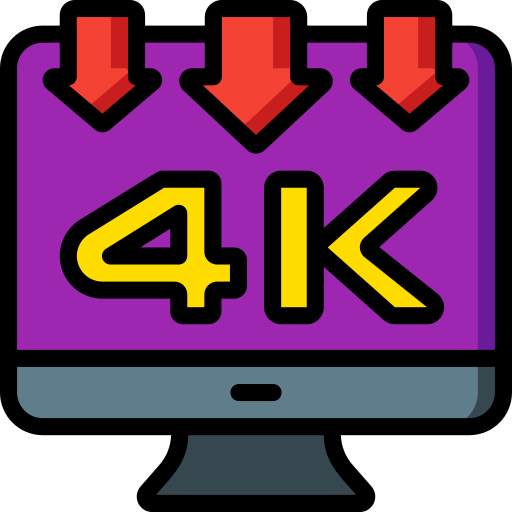 4k Basic Miscellany Lineal Color icon