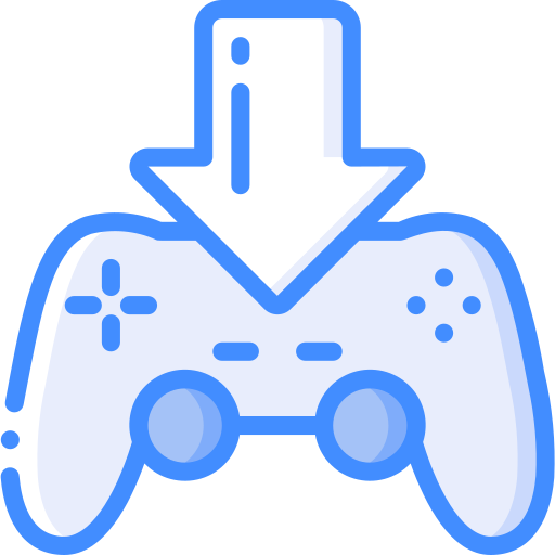 Video game Basic Miscellany Blue icon
