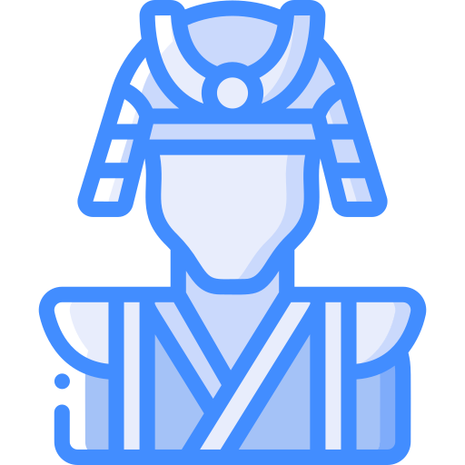 samouraï Basic Miscellany Blue Icône