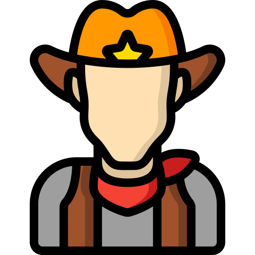 cowboy Basic Miscellany Lineal Color icon
