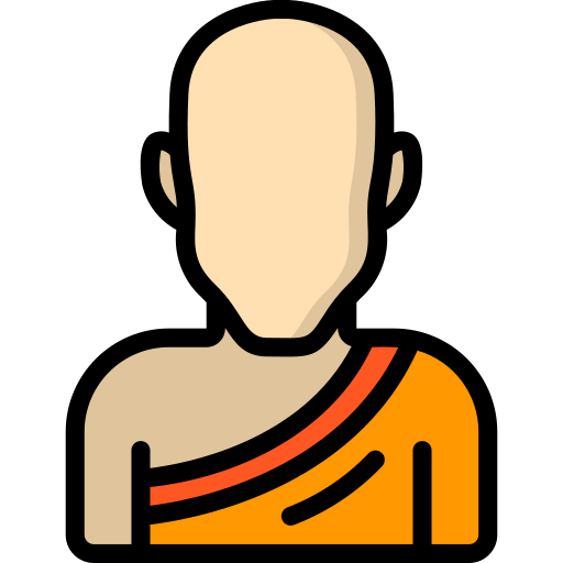 Монах Basic Miscellany Lineal Color иконка