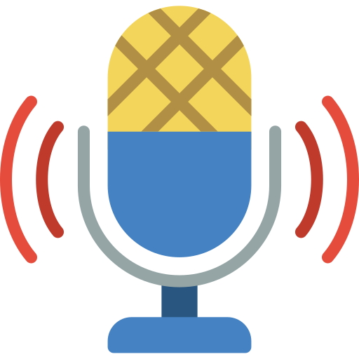 Microphone Basic Miscellany Flat icon