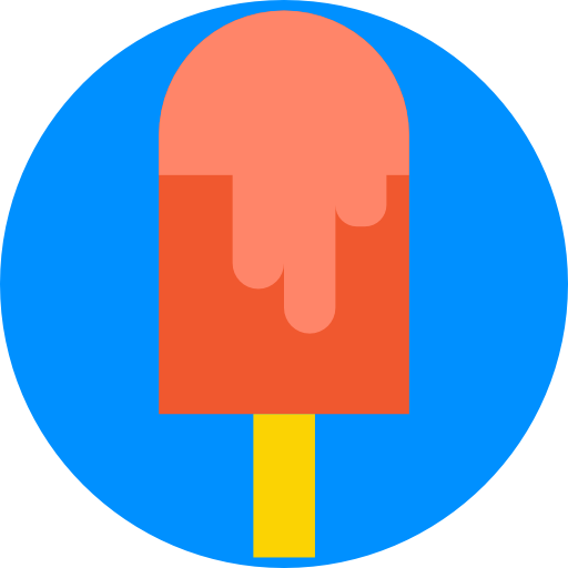 Ice pop Prosymbols Flat icon