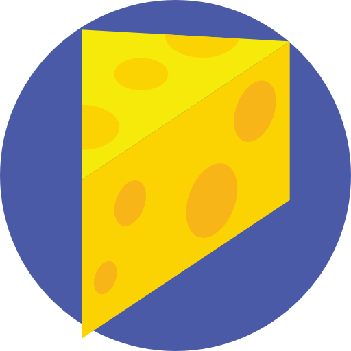 Cheese Prosymbols Flat icon