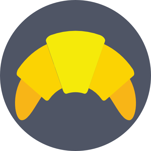 クロワッサン Prosymbols Flat icon