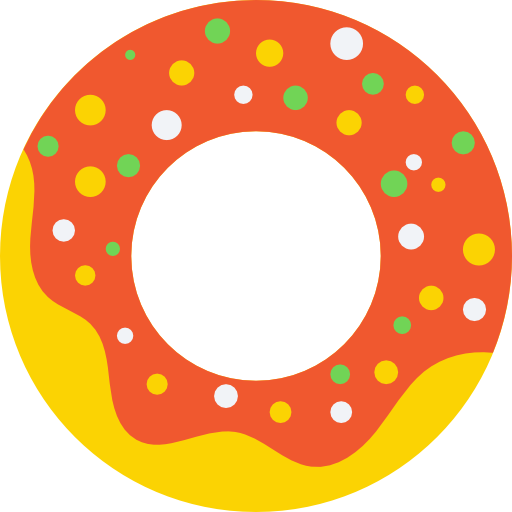 도넛 Prosymbols Flat icon