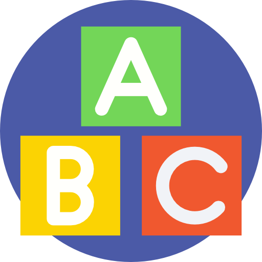 abc Prosymbols Flat Icône