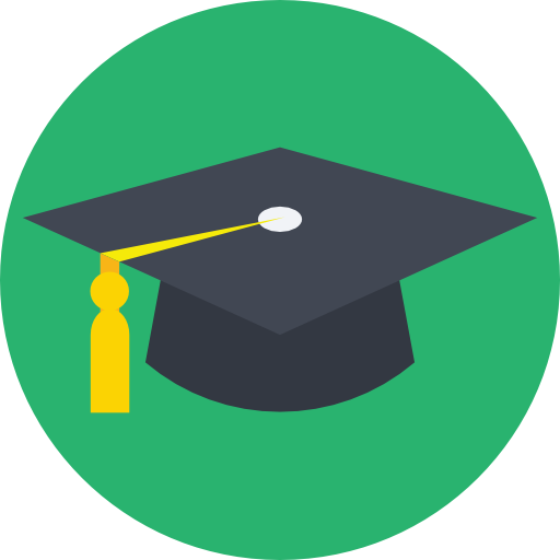 Mortarboard Prosymbols Flat icon