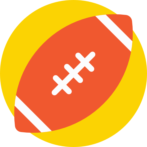 American football Prosymbols Flat icon