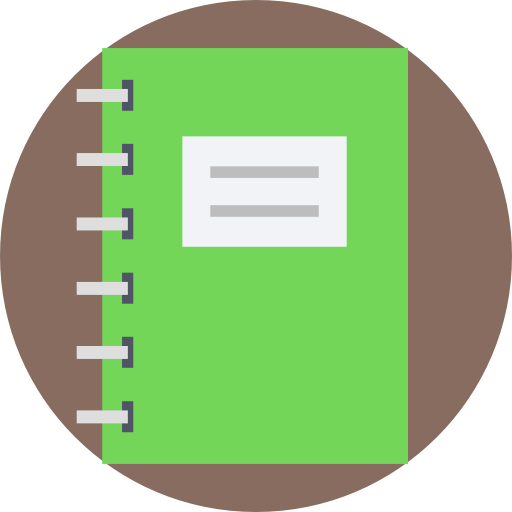 Notebook Prosymbols Flat icon