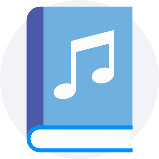 Audiobook Prosymbols Flat icon