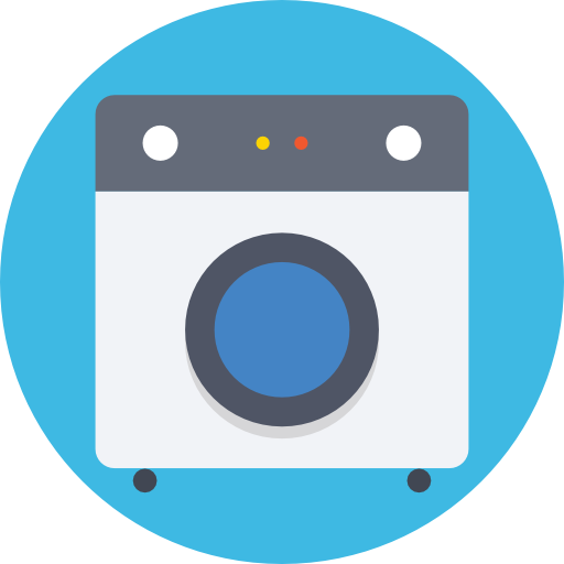máquina de lavar Prosymbols Flat Ícone