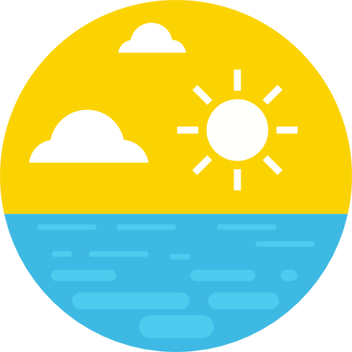 ビーチ Prosymbols Flat icon