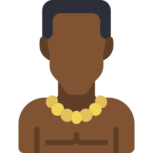 African Basic Miscellany Flat icon