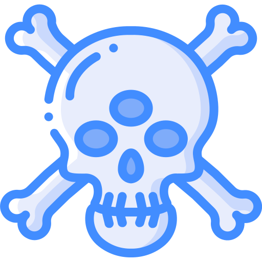 Cráneo Basic Miscellany Blue icono