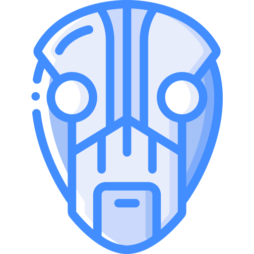 Máscara Basic Miscellany Blue icono