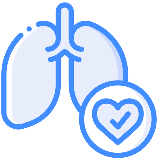 polmoni Basic Miscellany Blue icona