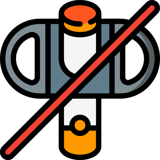 No smoking Basic Miscellany Lineal Color icon