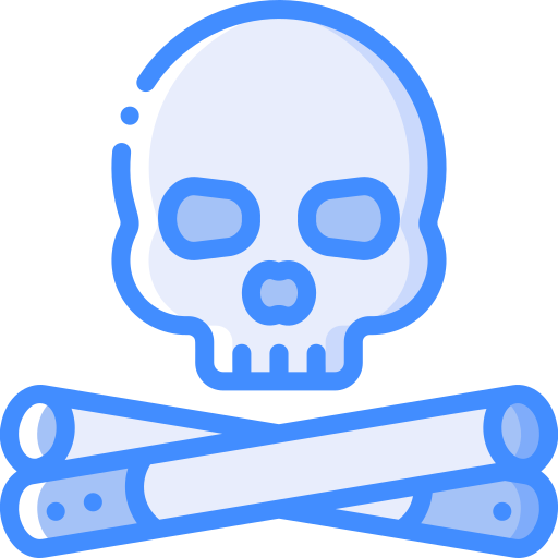 Death Basic Miscellany Blue icon