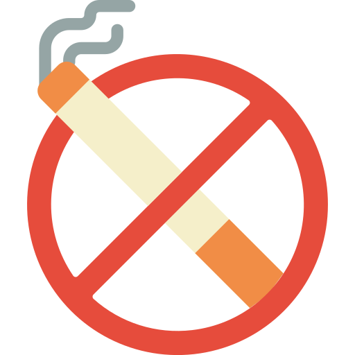 Proibido fumar Basic Miscellany Flat Ícone