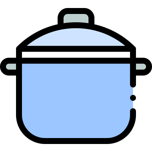 garnek Detailed Rounded Lineal color ikona