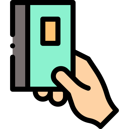 Credit card Detailed Rounded Lineal color icon